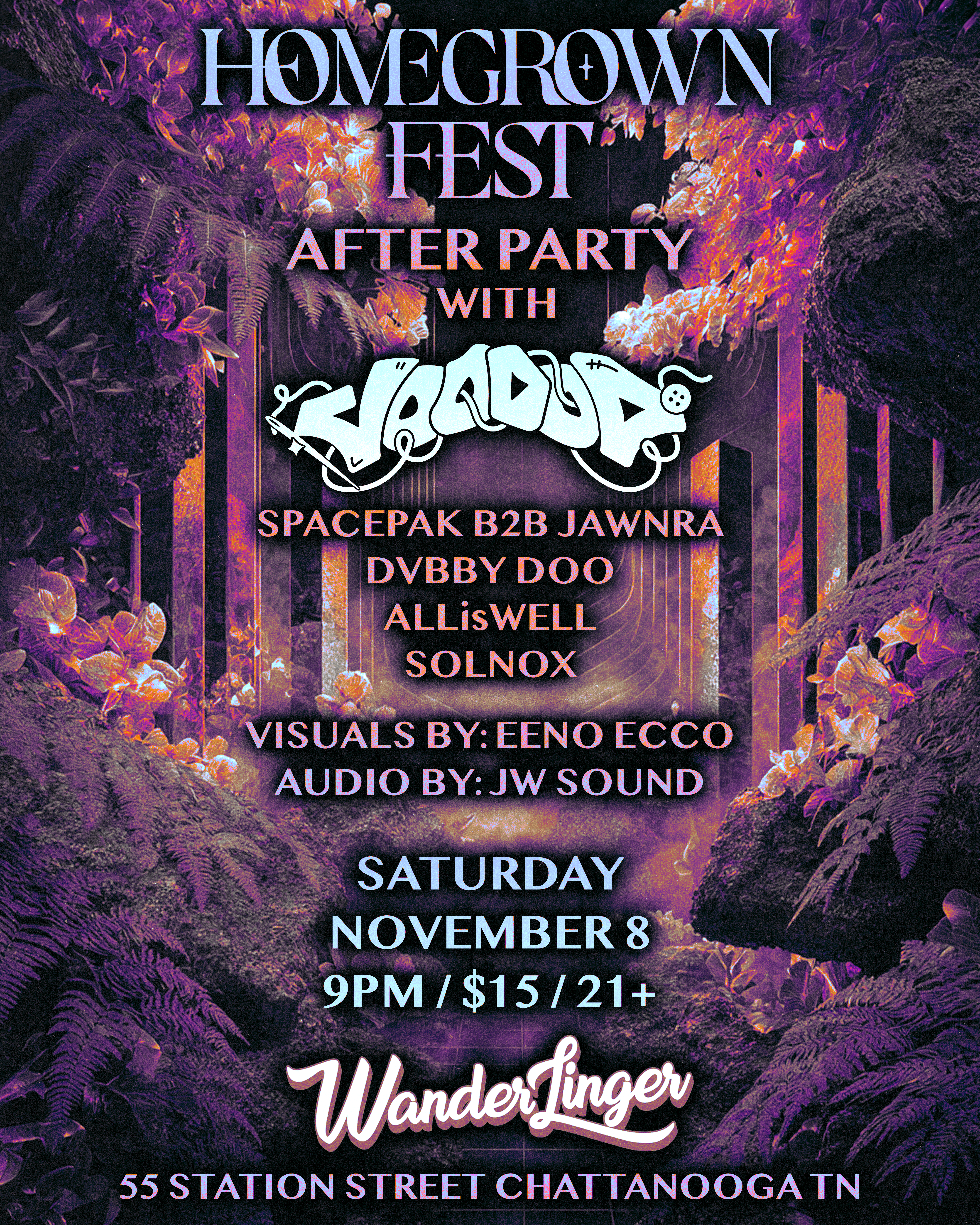 Sound System Showcase Flyer